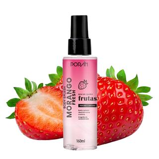 Body Splash Morango Fresh- Poran