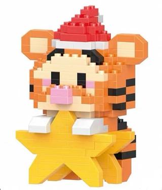 Quebra- Cabeça Lego Tigrão Natalino