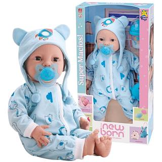 Boneco Bebê New Born Pijama- Divertoys